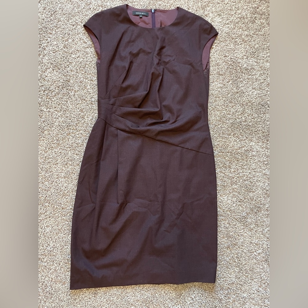 LAFAYETTE 148 Cap Sleeve Dress Purple Size 4